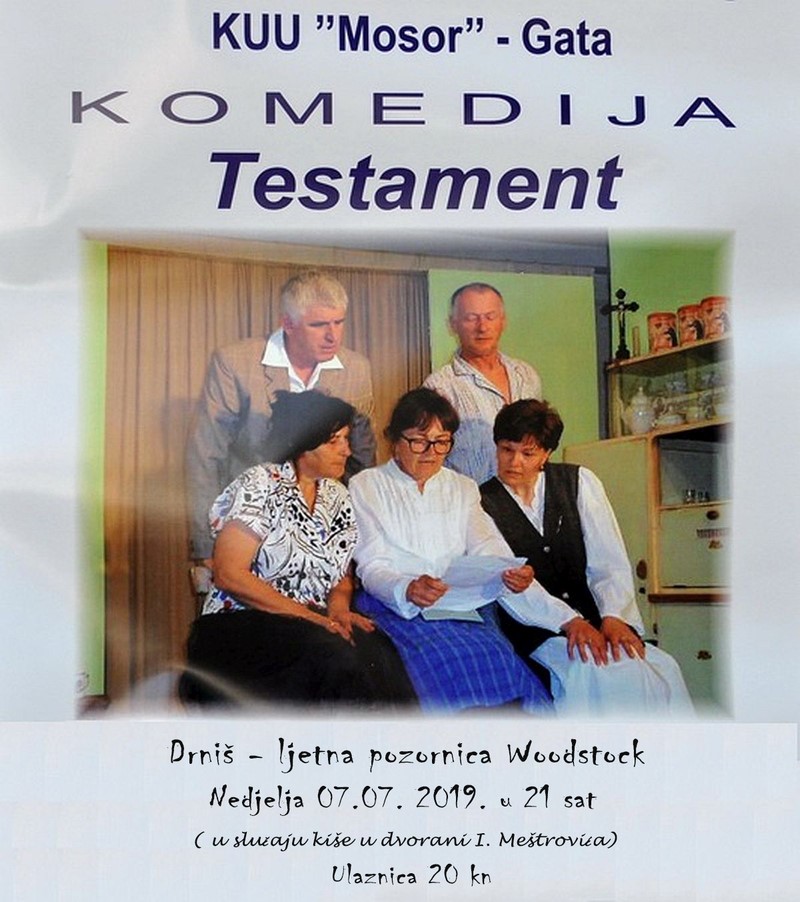 Kazališna predstava: TESTAMENT