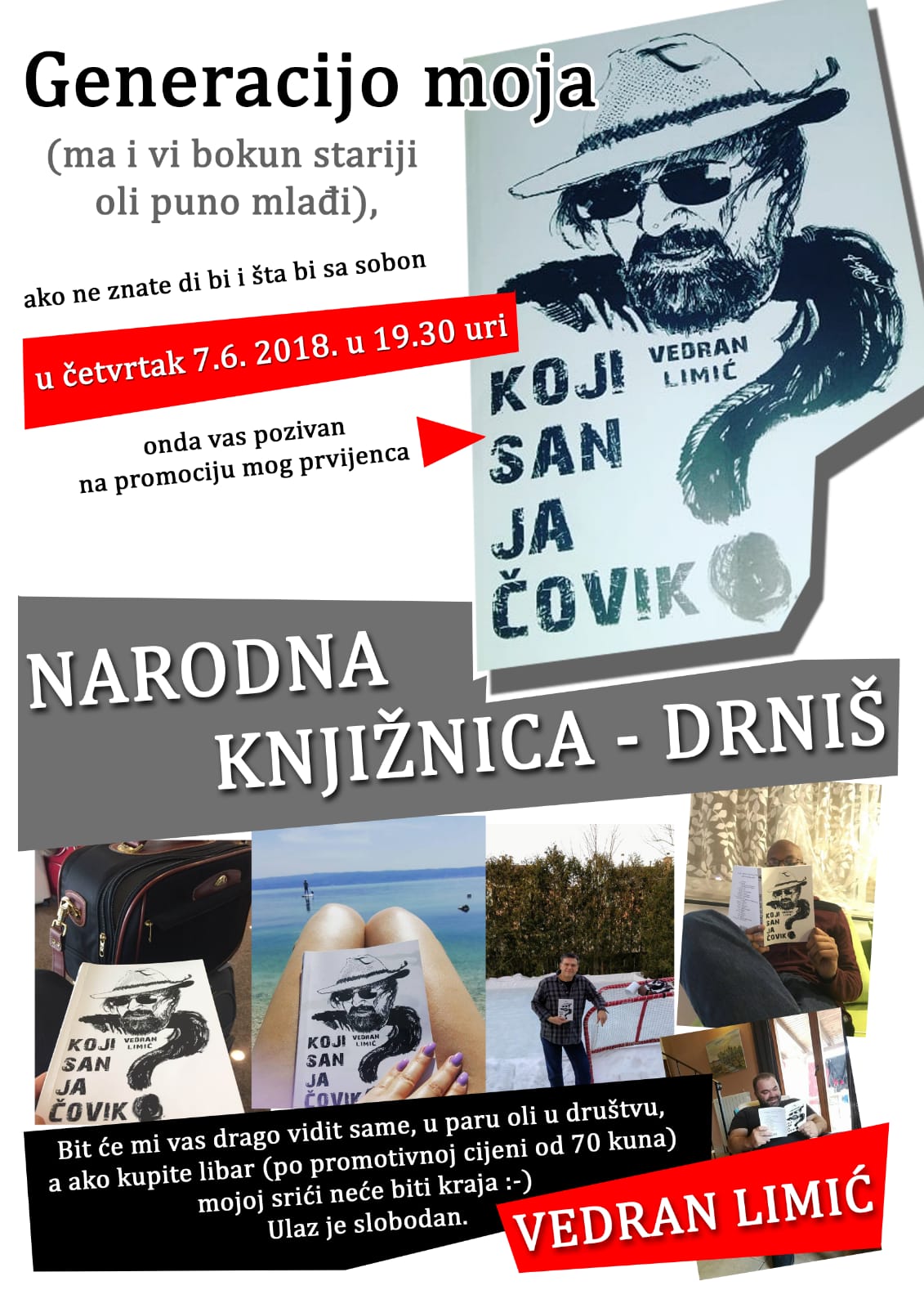 Predstavljanje knjige V. Limića: KOJI SAN JA ČOVIK