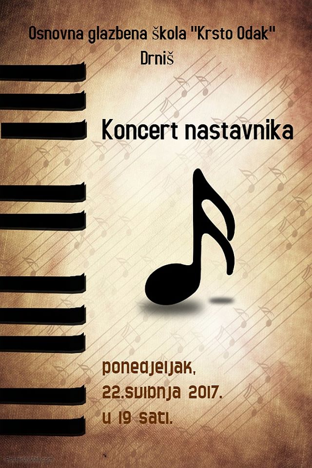 Koncert nastavnika 