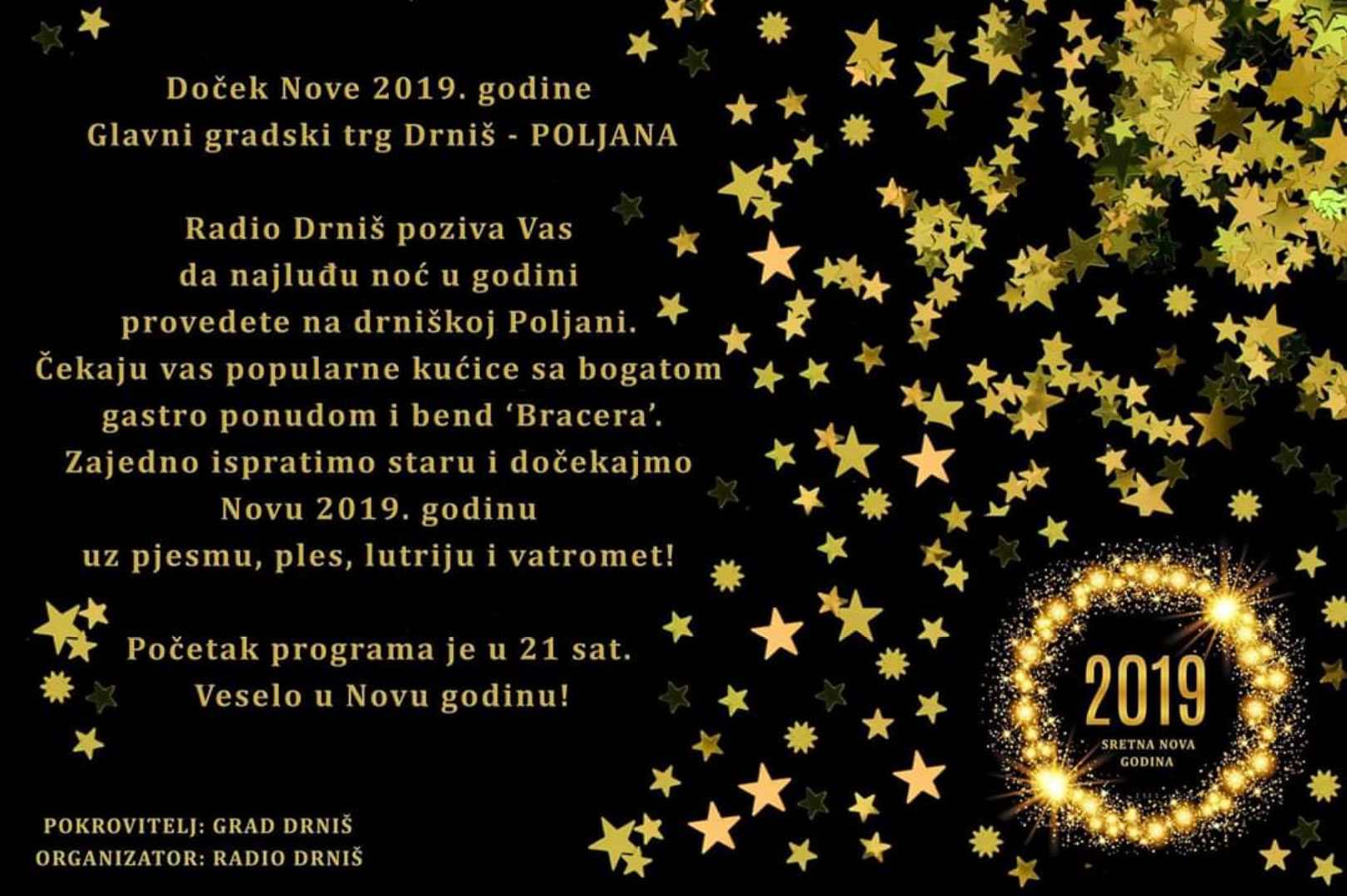 Doček Nove 2019. godine